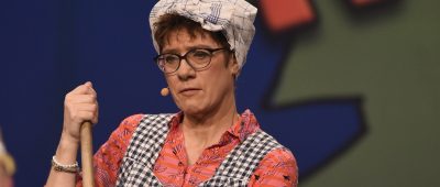 Annegret Kramp-Karrenbauer wird 2020 wohl nicht beim Karneval als Putzfrau Gretel auftreten. Archivfoto: BeckerBredel