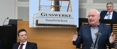 Die Landesregierung lehnte einen Antrag der Linken ab, der eine Beteiligung an den Gusswerken forderte. Fotos: BeckerBredel