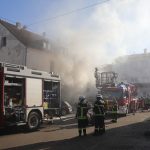 Hier zu sehen: der Einsatzort in Saarlouis-Roden. Foto: BeckerBredel