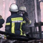 Dieses Foto entstand während des Einsatzes an der Reitanlage in Neunkirchen-Furpach.