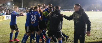 Der 1. FC Saarbrücken möchte gegen Fortuna Düsseldorf eine weitere Pokal-Sensation schaffen. Archivfoto:  Oliver Dietze/dpa-Bildfunk