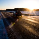 Im Saarland kann es laut DWD in den nächsten Nächten und Morgenstunden zu glatten Straßen kommen. Symbolfoto: Foto: Julian Stratenschulte/dpa-Bildfunk