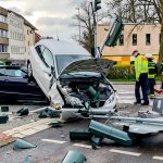 In St. Ingbert kam es am Samstag (7. März 2020) zu einem schweren Unfall. Foto: Alex Weber/Feuerwehr