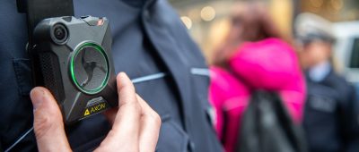 Das Löschverfahren bei den Bodycams der Saar-Polizei ist laut Datenschutzzentrum mangelhaft. Symbolfoto: Sebastian Gollnow/dpa-Bildfunk