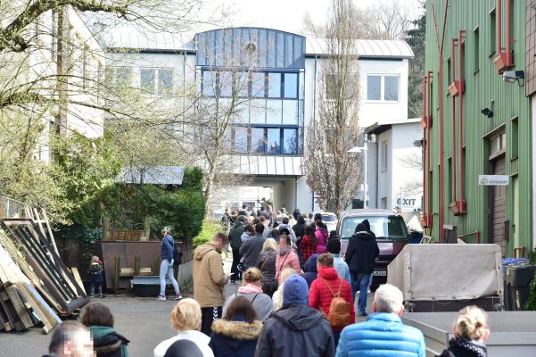 Hier zu sehen: das bisherige Testzentrum in Saarbrücken. Archivfoto: BeckerBredel