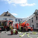 In Dillingen kam es am Sonntag (19.04.2020) zu einem Wohnhausbrand. Foto:BeckerBredel