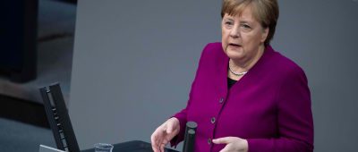 Angela Merkel gab im Bundestag ihre Regierungserklärung ab. Foto: Bernd von Jutrczenka/dpa-Bildfunk