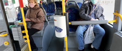 Die Busse und Bahnen des saarVV fahren ab morgen (04.05.2020) wieder größtenteils nach Regelfahrplan. Symbolfoto: Bernd Wüstneck/dpa-Zentralbild/dpa