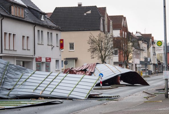 Im Saarland sind im vergangenen Jahr Unwetter-Schäden in Höhe von rund 47 Millionen Euro entstanden. Symbolfoto: Markus Klümper/dpa