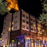 Bis etwa 9.00 Uhr befand sich die Feuerwehr in Saarlouis-Roden im Einsatz. Foto: Rolf Ruppenthal