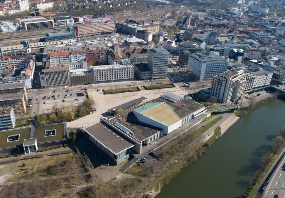 Hier zu sehen: die Congresshalle in Saarbrücken. Foto: BeckerBredel