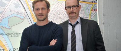 Zur Auswahl steht auch die Saar-Folge "Verschleppt". Im Foto: Die Schauspieler Maximilian Brückner (l) als Kommissar Franz Kappl und Gregor Weber als Kommissar Stefan Deininger. Archivbild: BeckerBredel