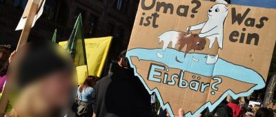 Eine Demo gibt es am heutigen Freitag nicht. Dafür aber eine Plakat-Aktion. Archivfoto: BeckerBredel