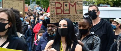 Am Wochenende sind wieder Demos gegen Rassismus in Saarbrücken geplant. Archivfoto: BeckerBredel