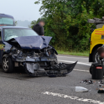 Ein Autofahrer entfernte sich unerlaubt von diesem Unfallort. Foto: BeckerBredel