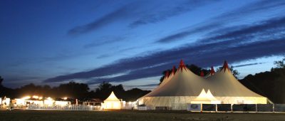 Das Zeltfestival 2020 auf der Pferderennbahn "La Motte" in Lebach muss ins nächste Jahr verschoben werden. Foto: Kirsch/Stadt Lebach