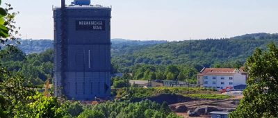 Der Gasometer wird heute gesprengt. Foto: Brandon-Lee Posse/SOL.DE