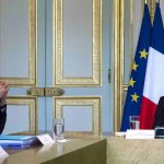 Edouard Philippe (links) und Emmanuel Macron. Foto: Ian Langsdon/EPA POOL/AP/dpa