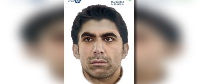 Ein Phantombild zeigt den Räuber. Foto: Polizei