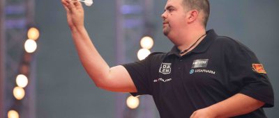 Gabriel Clemens hat sich für das World Matchplay qualifiziert. Archivfoto: Friso Gentsch/dpa-Bildfunk