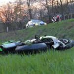 Auf der L145 bei Hasborn wurde ein Motorradfahrer bei einem Unfall schwer verletzt. Symbolfoto: Markus Kluemper/Visual Inform/Visual Inform/dpa