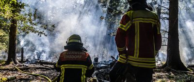 Im Landkreis Saarlouis kam es schon am Donnerstag (6. August 2020) zu zahlreichen Flächen- und Waldbränden. Foto: Rolf Ruppenthal