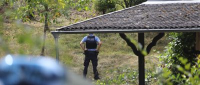 Hier zu sehen: die Polizei ermittelt in Nalbach. Foto: BeckerBredel