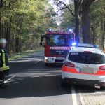 Die Feuerwehr sicherte die Unfallstelle ab. Symbolfoto: Presseportal/Polizei