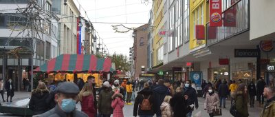 In Saarbrücken gilt ab dem morgigen Samstag (5.12.2020) eine Maskenpflicht in hoch frequentierten öffentlichen Bereichen. Symbolfoto: BeckerBredel