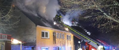 Brand eines Wohnhauses in Nonnweiler. Foto: BeckerBredel