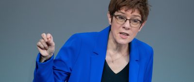 Annegret Kramp-Karrenbauer will nach der Corona-Krise die Einrichtung eines Bundessicherheitsrates. Symbolfoto: Kay Nietfeld/dpa-Bildfunk