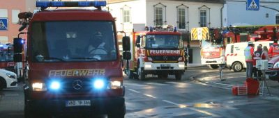 Die Feuerwehr war mit 130 Kräften vor Ort. Foto: Brandon-Lee Posse/SOL.DE