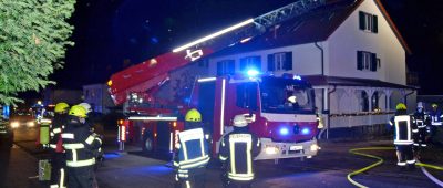 Laut Polizei konnte die Feuerwehr den Brand schnell ablöschen. Foto: BeckerBredel