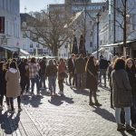 In der Kaltenbachstraße in Saarbrücken wurde wegen starker Frequentierung eine Maskenpflicht verhängt. Symbolfoto: BeckerBredel