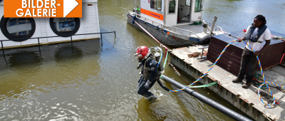 Mehrere Tage soll die Bergung dauern. Foto: BeckerBredel